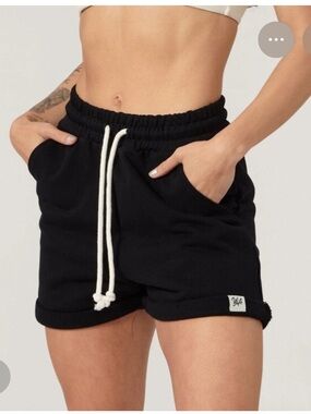 YoungLA Brown Drawstring Sweat Shorts